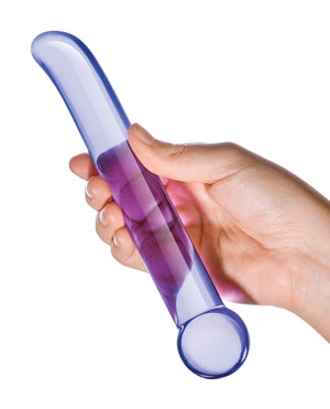 Glas Purple G-Spot Tickler Glass Dildo ( In Latest New Packaging)