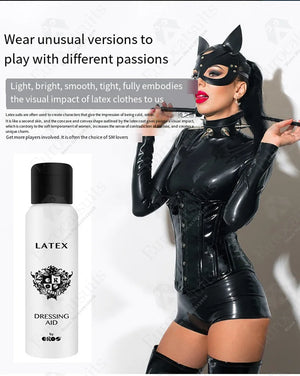 EROS Fetish Latex Dressing Aid 100 ML 3.4 FL OZ - For Rubber and Latex Clothing (Good Review)