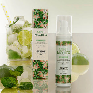 Exsens Mint Mojito Warming Intimate Massage Oil 50ML  Buy in Singapore LoveisLove U4Ria
