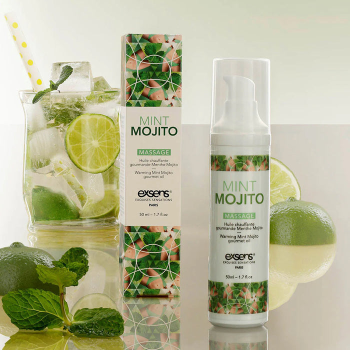 Exsens Mint Mojito Warming Intimate Massage Oil 50ML