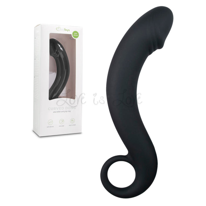 Easytoys Silicone Prostate Dildo Black