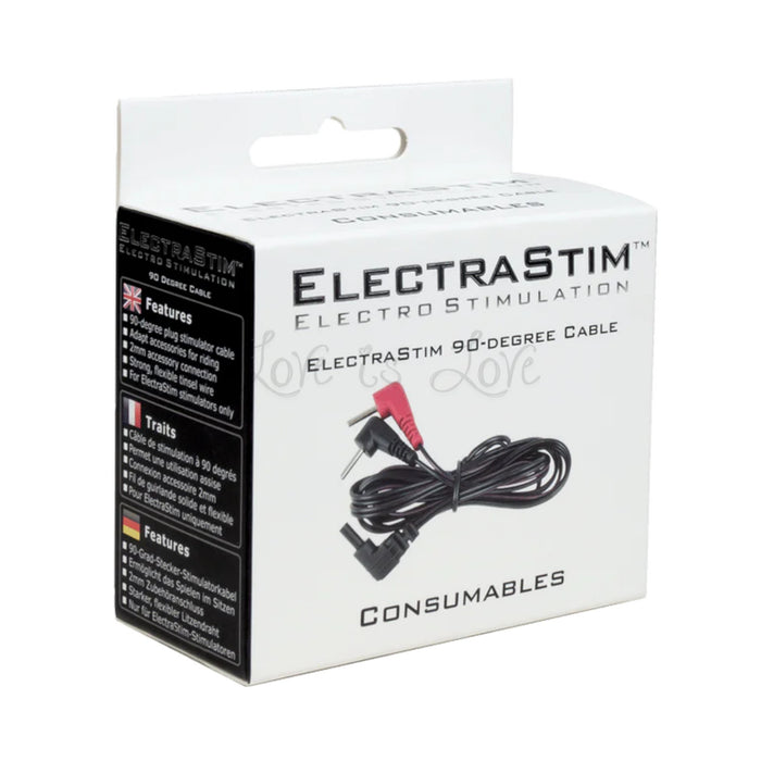 ElectraStim 90-Degree Stimulator Cables EM2212