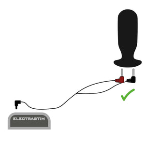 ElectraStim 90-Degree Stimulator Cables EM2212 Buy in Singapore LoveisLove U4Ria 