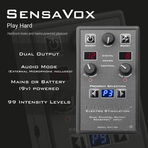 ElectraStim SensaVox Electro Sex Stimulator EM140