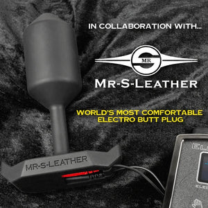 ElectraStim x Mr. S Leather - World's Most Comfortable Electro Butt Plug (WMCEBP) EM3910