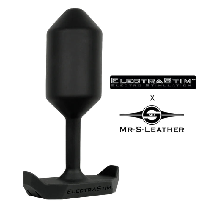ElectraStim x Mr. S Leather - World's Most Comfortable Electro Butt Plug (WMCEBP) EM3910  (FREE Conductive Gel)