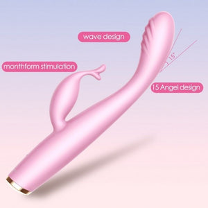 Erocome Cygnus Kissing G-spot Rabbit Vibrator