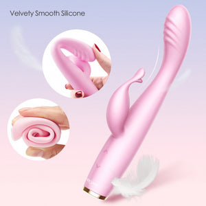 Erocome Cygnus Kissing G-spot Rabbit Vibrator