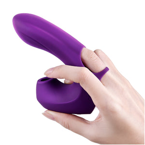 Erocome Pictor Vibrator With Clit Suction Purple Buy in Singapore LoveisLove U4Ria 