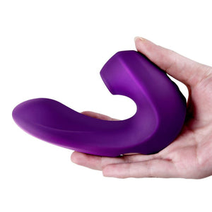 Erocome Pictor Vibrator With Clit Suction Purple Buy in Singapore LoveisLove U4Ria 