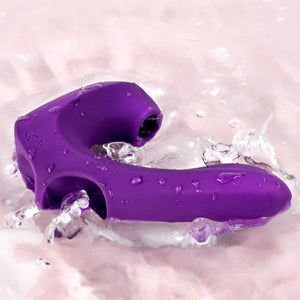 Erocome Pictor Vibrator With Clit Suction Purple Buy in Singapore LoveisLove U4Ria 