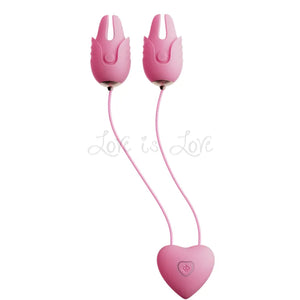 Erocome Puppis 2-in-1 Breast Clip and Wired Vibrator Buy in Singapore LoveisLove U4Ria 