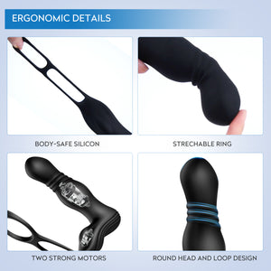 Erocome Sagittarius Remote Prostate Vibrating Massager