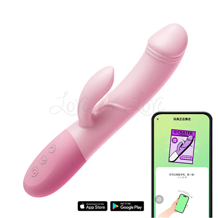 Erocome Crater Smart Heating App-Control Vibrator