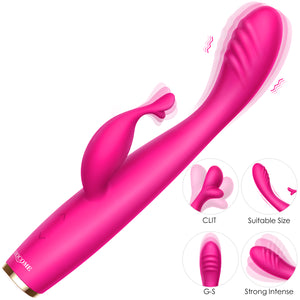 Erocome Cygnus Kissing G-spot Rabbit Vibrator