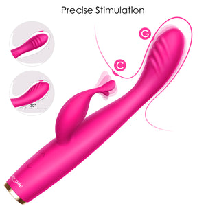 Erocome Cygnus Kissing G-spot Rabbit Vibrator