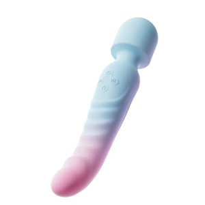 Erocome Octans Dual Head Heating Wand Vibrator Blue Vibrators - Wands & Attachment Buy Sex Toys in Singapore LoveisLove U4Ria