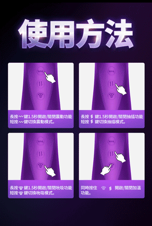 Erocome Phoenix Clitoral Suction With Heating Rabbit Thrusting Vibrator