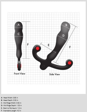 Aneros Eupho Syn V Vibrating Prostate Stimulator with Remote Control Prostate Massagers - Aneros Buy Sex Toys in Singapore LoveisLove U4Ria