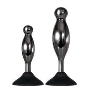 Evolved Joy Sticks 2-Piece Metal Anal Plug With Suction Cup Buy in Singapore LoveisLove U4Ria 