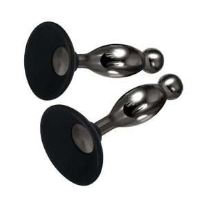 Evolved Joy Sticks 2-Piece Metal Anal Plug With Suction Cup Buy in Singapore LoveisLove U4Ria 