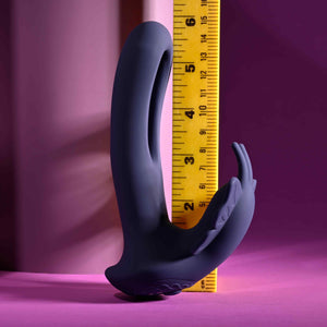 Evolved Lord Of The Wings Rechargeable Dual Vibrator Purple Vibrators - Clit Stimulation & G-Spot Buy Sex Toys in Singapore LoveisLove U4Ria