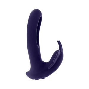 Evolved Lord Of The Wings Rechargeable Dual Vibrator Purple Vibrators - Clit Stimulation & G-Spot Buy Sex Toys in Singapore LoveisLove U4Ria