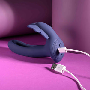 Evolved Lord Of The Wings Rechargeable Dual Vibrator Purple Vibrators - Clit Stimulation & G-Spot Buy Sex Toys in Singapore LoveisLove U4Ria
