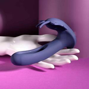 Evolved Lord Of The Wings Rechargeable Dual Vibrator Purple Vibrators - Clit Stimulation & G-Spot Buy Sex Toys in Singapore LoveisLove U4Ria