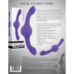 Evolved Our Gyro Vibe Intense Gyrating Ball Dual End Massager with Gyrating Balls Buy in Singapore LoveisLove U4Ria 