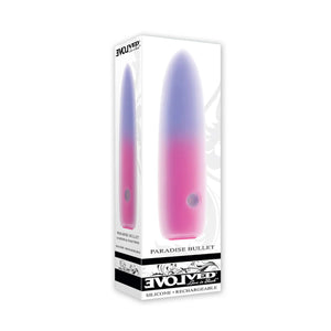 Evolved Paradise Bullet Rechargeable Silicone Vibrator Pink/Purple Buy in Singapore LoveisLove U4Ria 