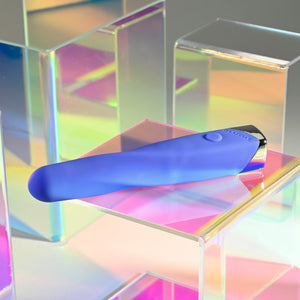 Evolved Twisted Temptation Rechargeable Silicone Bullet Vibrator Blue Buy in Singapore LoveisLove U4Ria