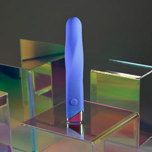 Evolved Twisted Temptation Rechargeable Silicone Bullet Vibrator Blue Buy in Singapore LoveisLove U4Ria