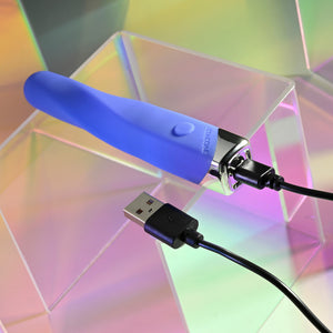 Evolved Twisted Temptation Rechargeable Silicone Bullet Vibrator Blue Buy in Singapore LoveisLove U4Ria