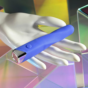 Evolved Twisted Temptation Rechargeable Silicone Bullet Vibrator Blue Buy in Singapore LoveisLove U4Ria
