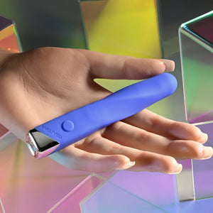 Evolved Twisted Temptation Rechargeable Silicone Bullet Vibrator Blue Buy in Singapore LoveisLove U4Ria