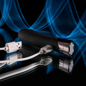 Evolved Back In Black SIlicone Bullet Vibrator Vibrators - Bullet & Egg Buy in Singapore LoveisLove U4Ria