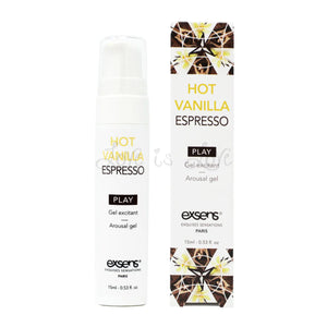 Exsens Pasir Play Arousal Gel Vanilla Espresso 15 ML Buy in Singapore LoveisLove U4Ria 