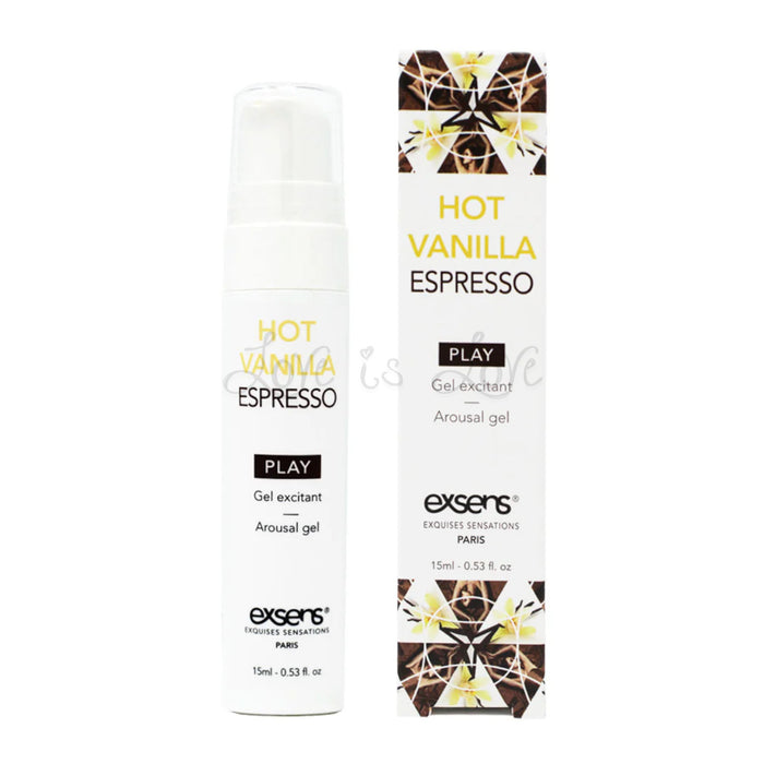 Exsens Paris Play Arousal Gel Vanilla Espresso 15 ML