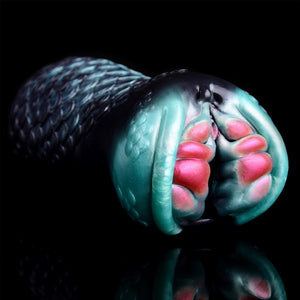 Fantasy Creature Black Mamba Stroker Silicone Onahole Masturbator 510G Male Masturbators -Masturbation Sleeves Buy Sex Toys in Singapore LoveisLove U4Ria