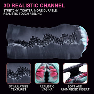 Fantasy Creature Black Mamba Stroker Silicone Onahole Masturbator 510G Male Masturbators -Masturbation Sleeves Buy Sex Toys in Singapore LoveisLove U4Ria