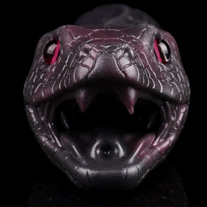 Fantasy Creature Black Serpent Stroker Silicone Onahole Masturbator 630G Male Masturbators -Masturbation Sleeves Buy Sex Toys in Singapore LoveisLove U4Ria
