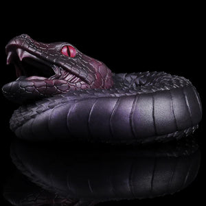 Fantasy Creature Black Serpent Stroker Silicone Onahole Masturbator 630G Male Masturbators -Masturbation Sleeves Buy Sex Toys in Singapore LoveisLove U4Ria