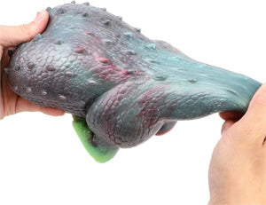 Fantasy Creature Green Reptilian Stroker Silicone Onahole Masturbator 1.48kg Male Masturbators -Masturbation Sleeves Buy Sex Toys in Singapore LoveisLove U4Ria