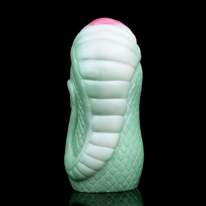 Fantasy Creature Green Snake Stroker Silicone Onahole Masturbator 488G Male Masturbators -Masturbation Sleeves Buy Sex Toys in Singapore LoveisLove U4Ria