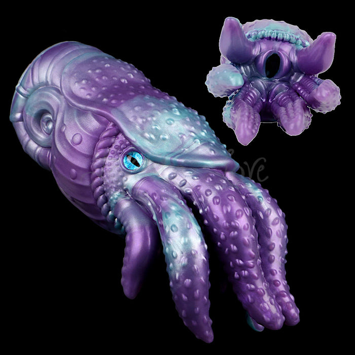Fantasy Creature Nautilus Tentacle Stroker Silicone Onahole Masturbator 872G