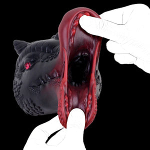 Fantasy Creature Red Dragon Stroker Silicone Onahole Masturbator 903G Male Masturbators -Masturbation Sleeves Buy Sex Toys in Singapore LoveisLove U4Ria