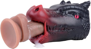 Fantasy Creature Red Dragon Stroker Silicone Onahole Masturbator 903G Male Masturbators -Masturbation Sleeves Buy Sex Toys in Singapore LoveisLove U4Ria