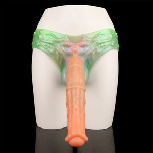 Fantasy Creature Silicone Strap-on Hollow Penis Briefs 11 INCH Fantasy Creature Silicone Strap-on Hollow Penis Briefs 11 INCH Strap-Ons & Harnesses - Strap-On Dildos Buy Sex Toys in Singapore LoveisLove U4Ria