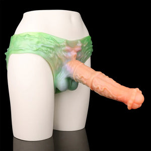 Fantasy Creature Silicone Strap-on Hollow Penis Briefs 11 INCH Fantasy Creature Silicone Strap-on Hollow Penis Briefs 11 INCH Strap-Ons & Harnesses - Strap-On Dildos Buy Sex Toys in Singapore LoveisLove U4Ria